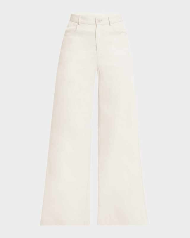 Adrianna Exaggerated Wide-Leg Pants